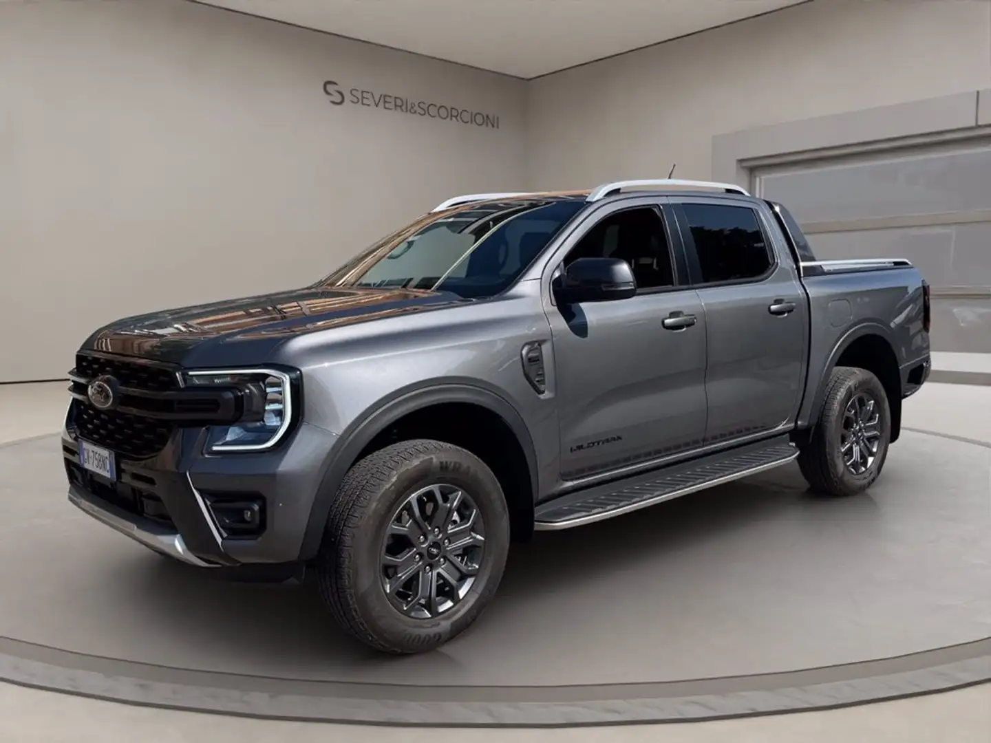 Ford Ranger 2.0 ecoblue doppia cabina Wildtrak awd 205cv auto Grigio - 1