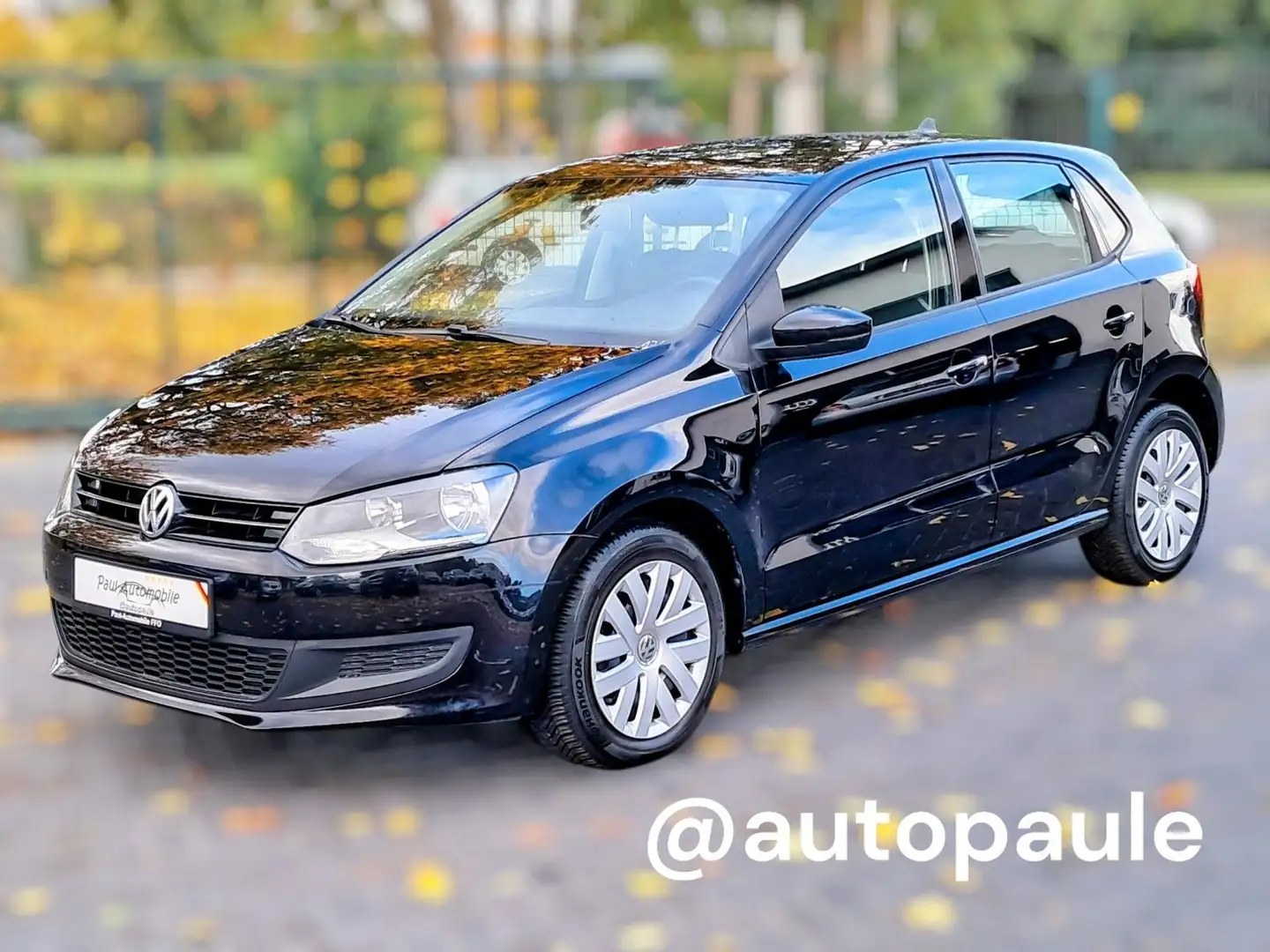 Volkswagen Polo V Comfortline*TüV+Steuerkette+Service NEU*T Schwarz - 1