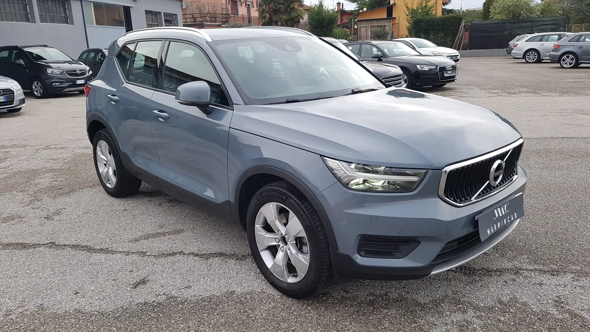 Volvo XC40 2.0 d4 Momentum awd geartronic UNICO PROPRIETARIO Grigio - 1