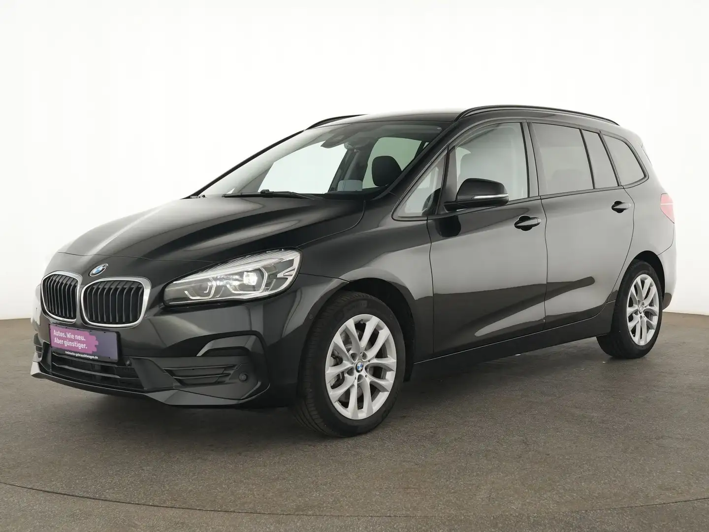 BMW 218 d Gran Tourer  Advantage Kamera|HuD|AHK|LED Noir - 2