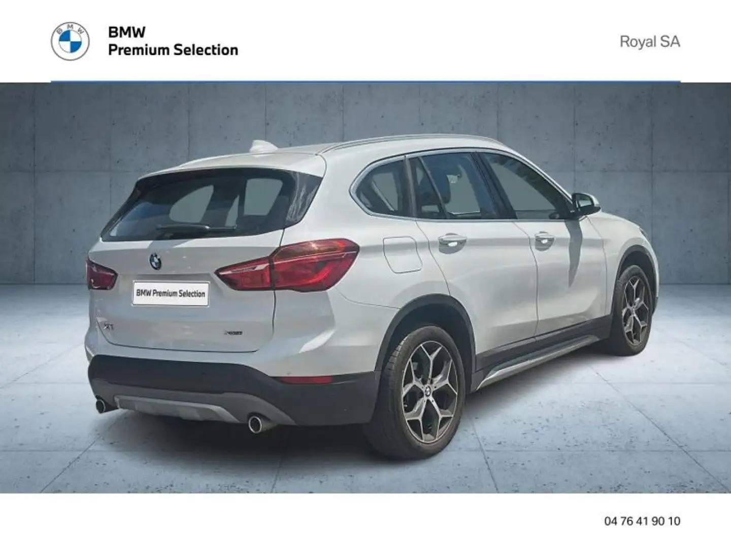 BMW X1 xDrive18dA 150ch xLine Euro6c Blanc - 2