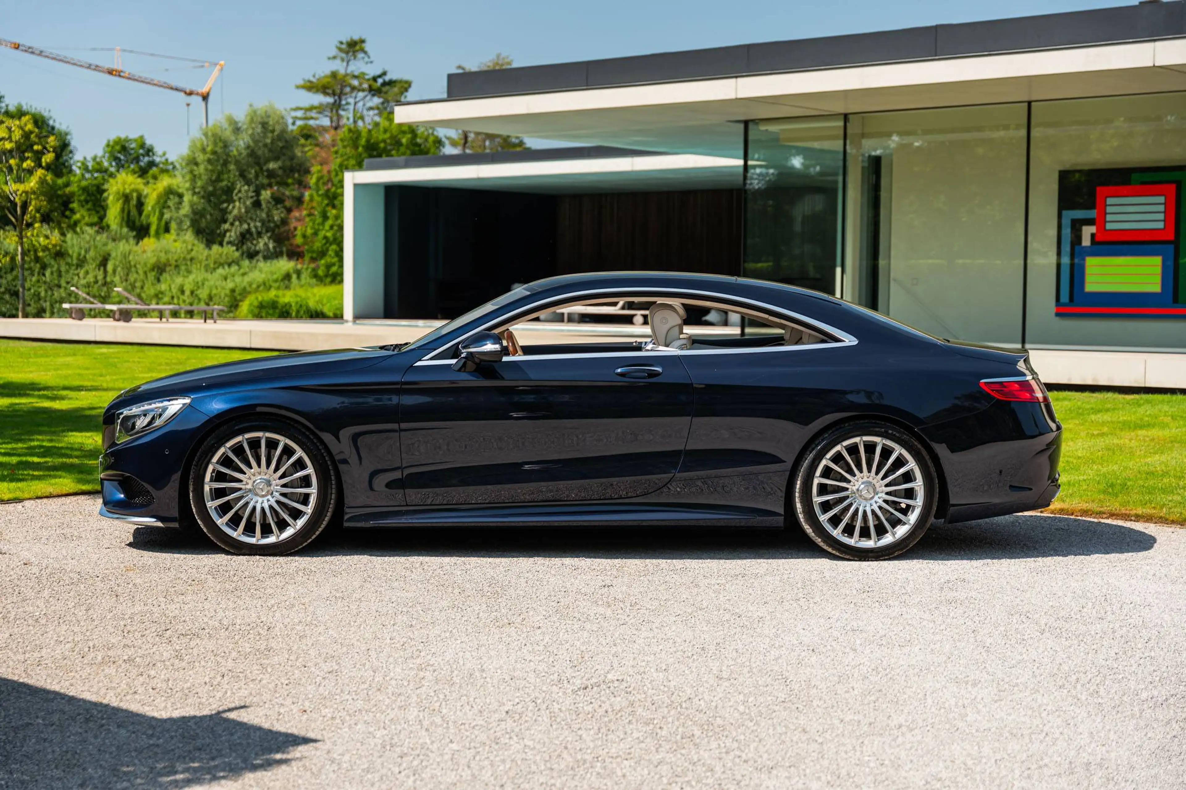 Mercedes-Benz S 500 4 Matic COUPE / DESIGNO / LOW MILEAGE / BELGIUM CAR — photo 4