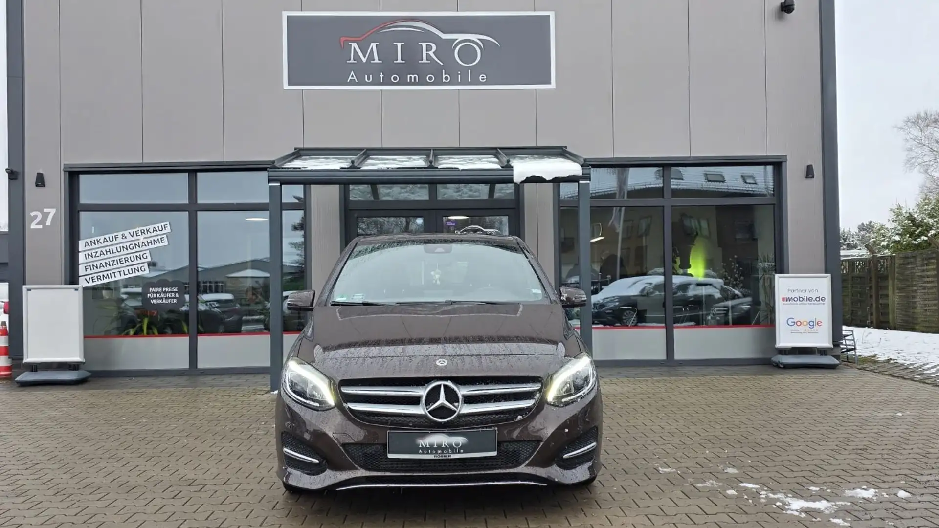 Mercedes-Benz B 220 4MATIC DCT *NAVI *59.000km* KAMERA Brun - 2