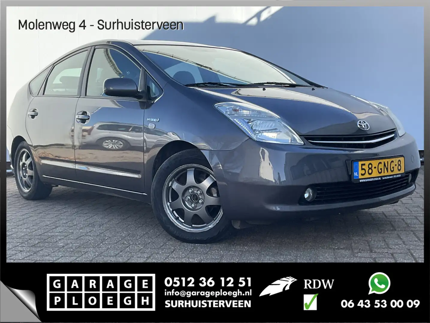 Toyota Prius 1.5 VVT-i Business Edition Automaat Cruise Clima V Šedá - 1