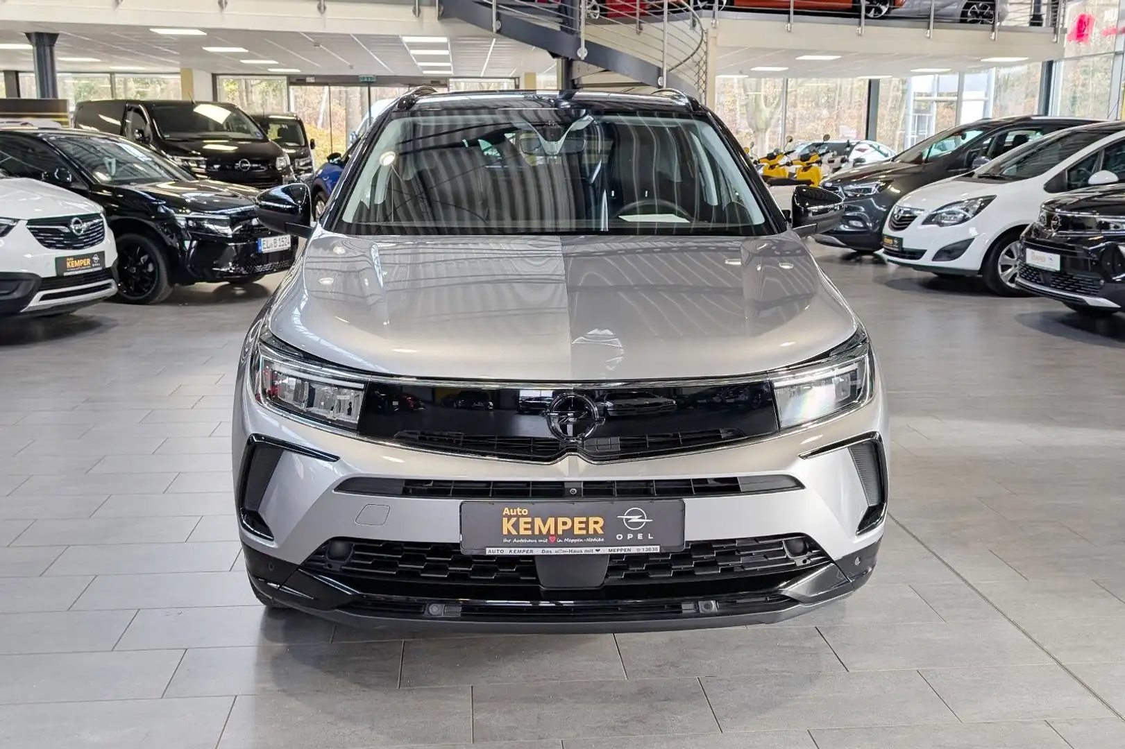 Opel Grandland X Grandland 1.6 Hybrid GS Autom. *ACC*Navi* Gris - 2