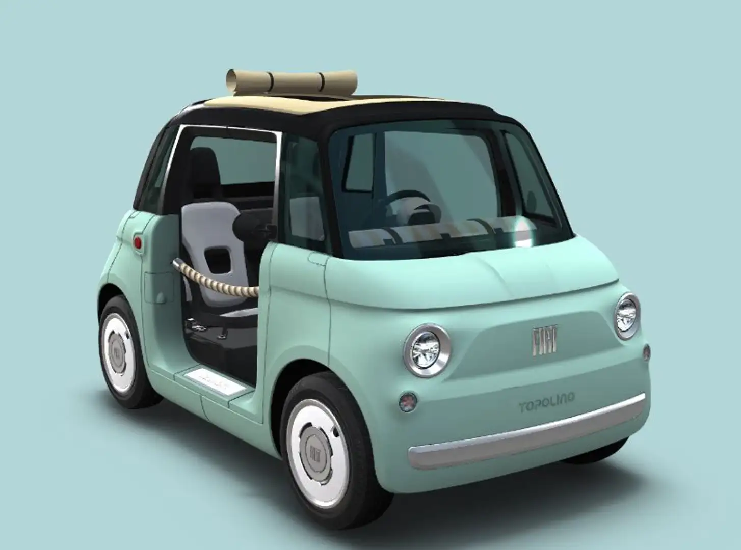 Fiat Topolino Dolcevita 100% ELEKTRISCH - VANAF 16 JAAR - CABRIO Vert - 2