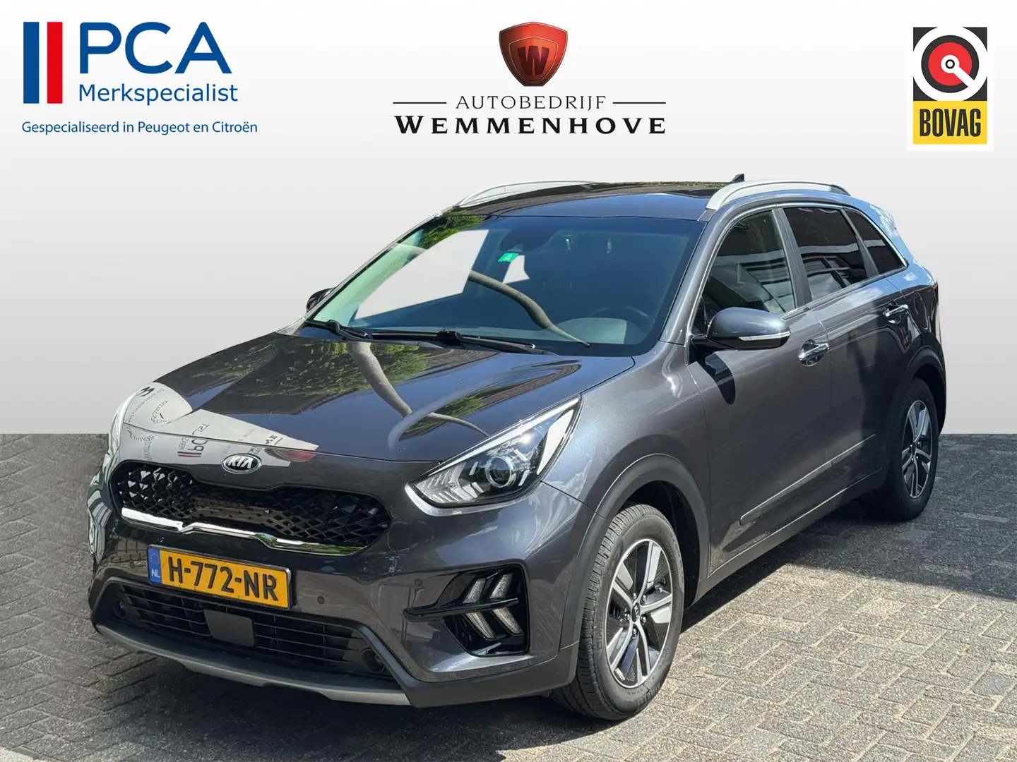 Kia Niro 1.6 GDi Hybrid DynamicLine Airco/Navi/Camera/Licht Grijs - 2