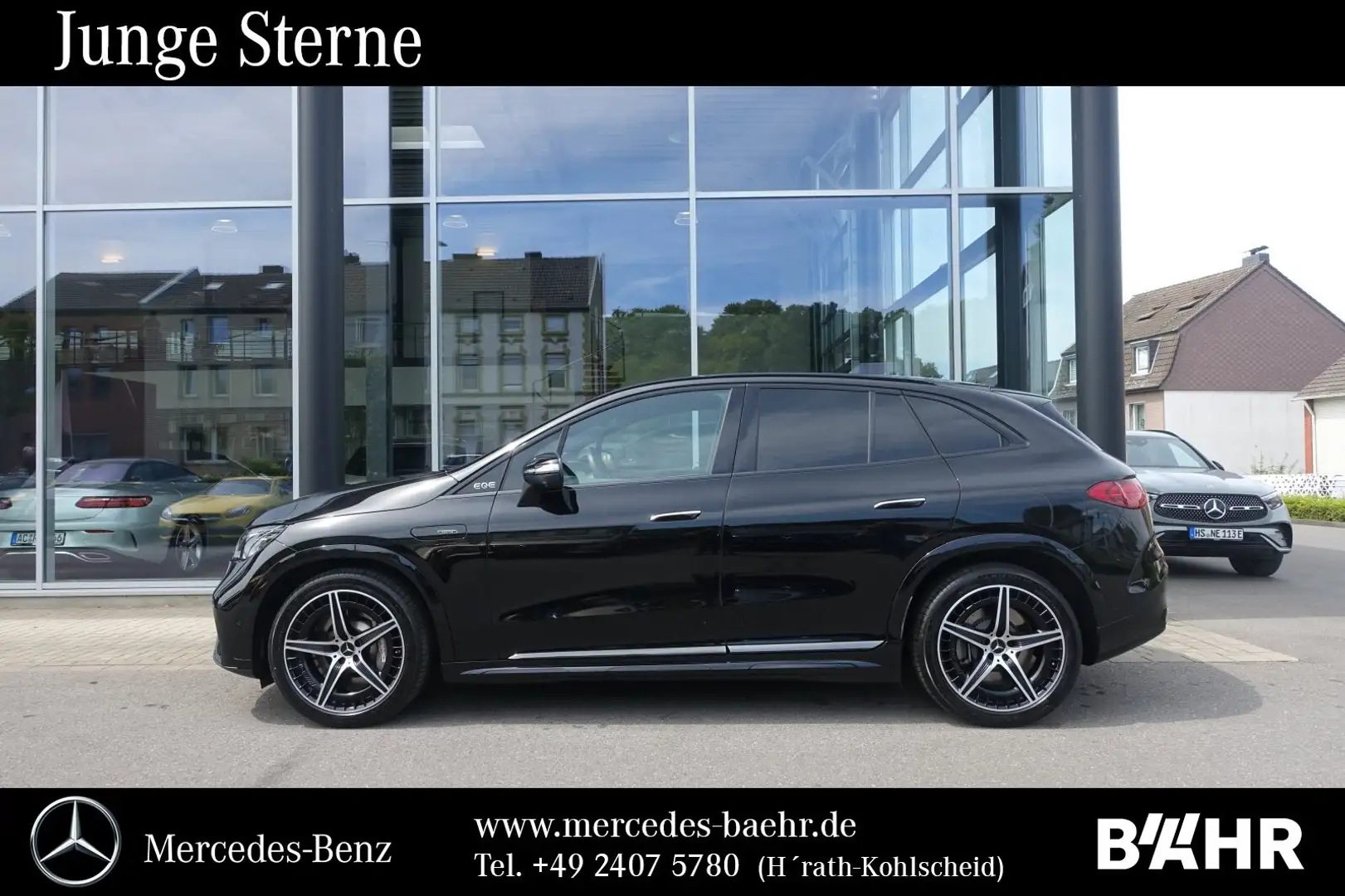 Mercedes-Benz EQE SUV EQE 43 AMG SUV 4M Pano/Burmester3D/360°/AHK/360° Noir - 2