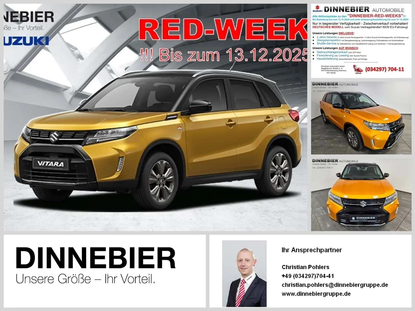 Suzuki Vitara Comfort (MT) *5 Jahre Garantie* Schwarz - 1