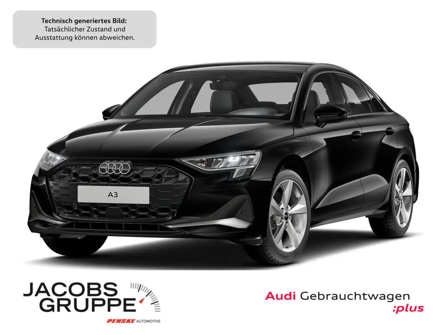 Audi A3 Limousine 35 TFSI advanced ACC*AHK*RFK*SHZ Schwarz - 1