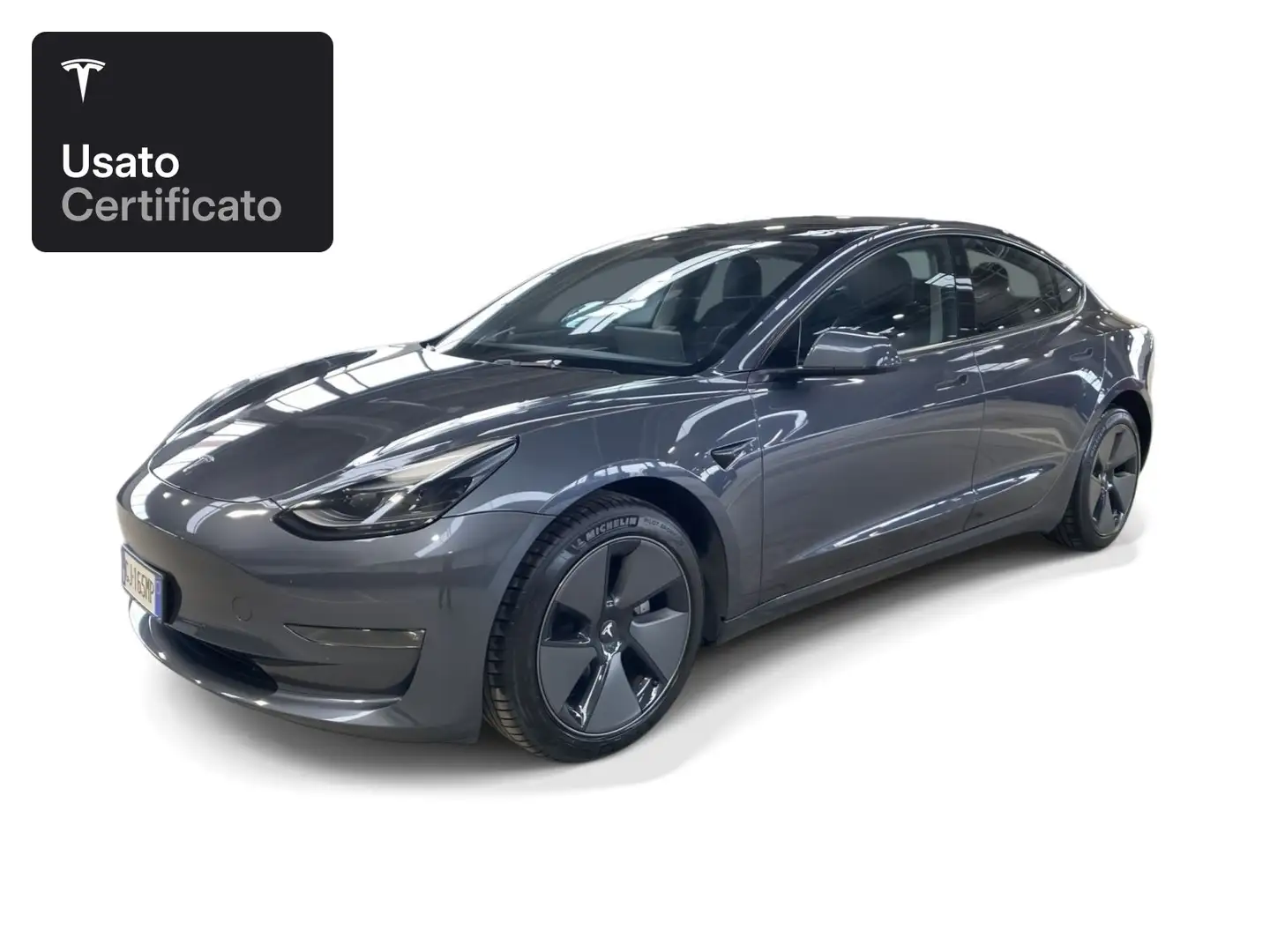 Tesla Model 3 Long Range AWD Argent - 1