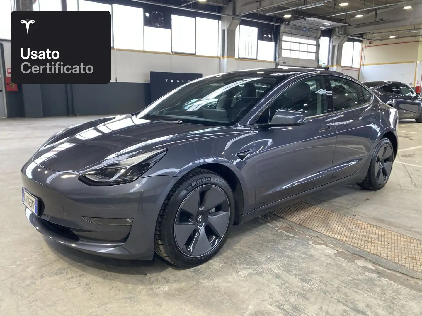 Tesla Model 3 Long Range AWD Argent - 2