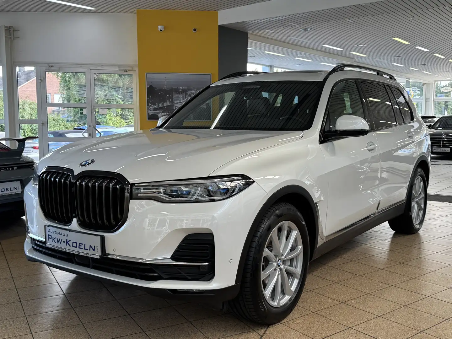 BMW X7 xD 40d*PANO*HuD*SoFT*360°*LED*H&K*`7-SITZ* Weiß - 1