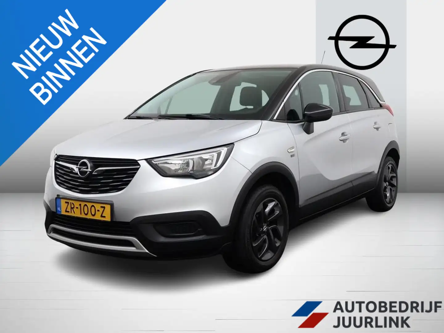 Opel Crossland X 1.2 T 110pk 120 Jaar Edition Apple/Android/LM vlg Grijs - 1