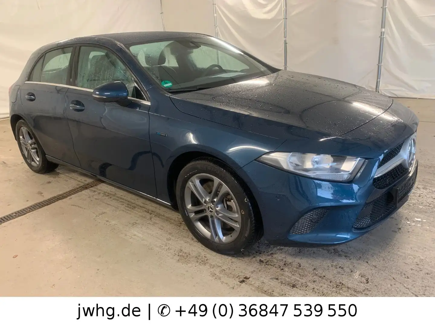 Mercedes-Benz A 250 A250 e Widescreen Tempomat Teilleder Kamera Albastru - 2