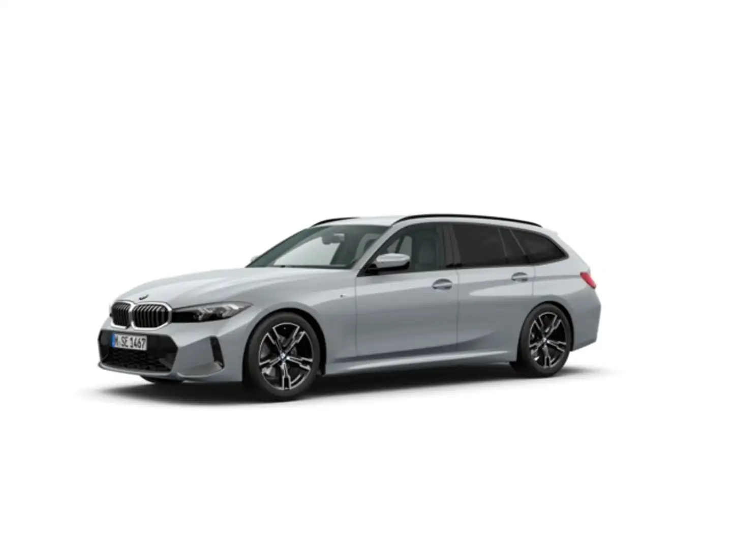 BMW 318 318dA Touring Gris - 2
