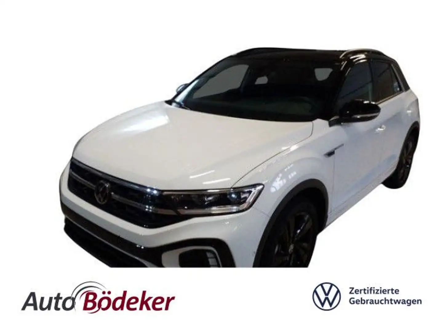 Volkswagen T-Roc 1.5 TSI R-Line DSG Black Style Garantie b. Weiß - 1
