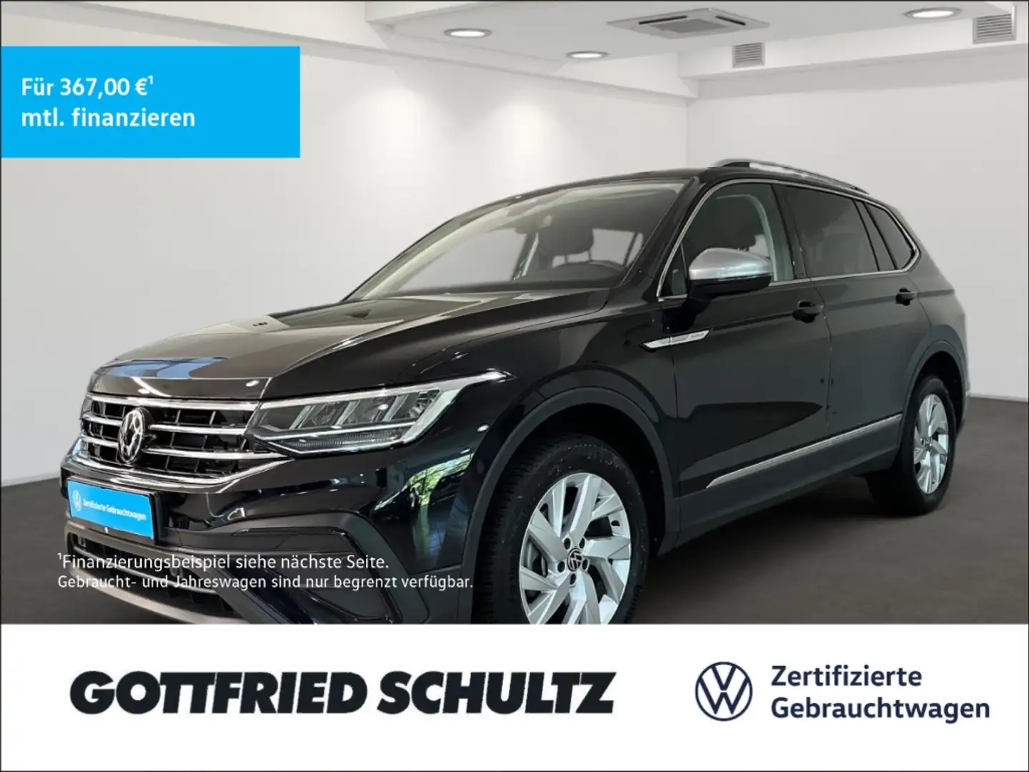 Volkswagen Tiguan Allspace 2.0 l TDI 110 kW DSG AHK Discover Media ACC Winter Negru - 1