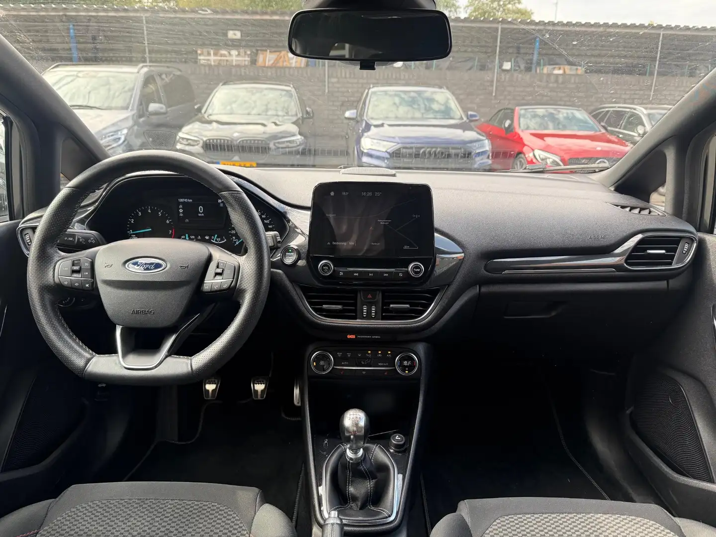 Ford Fiesta 1.0 EcoBoost ST-Line Clima Cruise CarPlay Gris - 2