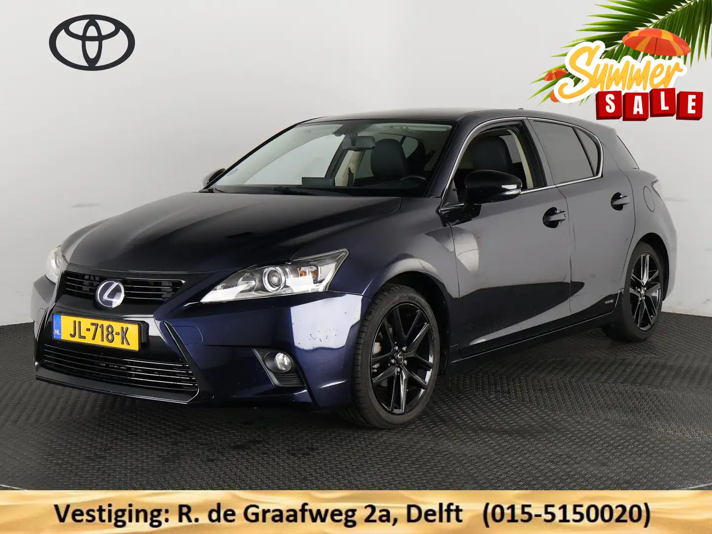 Lexus CT 200h Sport Edition | Cruise Control | Stoelverwarming | Bleu - 1