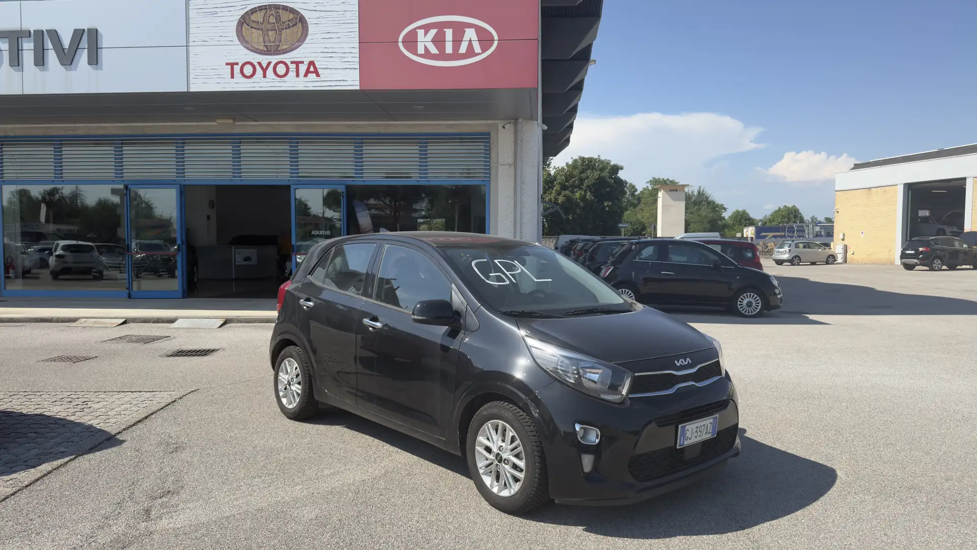 Kia Picanto Picanto III 2021 1.0 dpi Style Comfort Pack Gpl Nero - 2