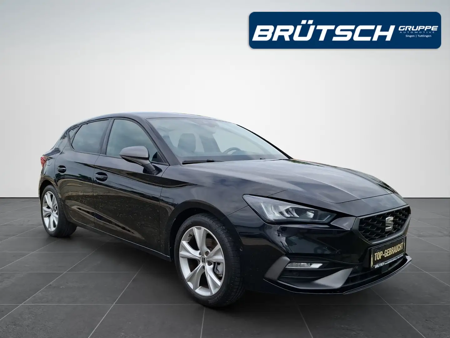 SEAT Leon FR 1.5 eTSI DSG / KLIMA / NAVI / LED / PDC / SITZH Schwarz - 2