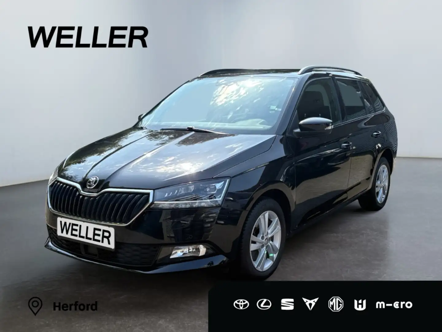 Skoda Fabia Combi 1.0 TSI DSG Style *LED*CAM*Kessy*SHZ* Schwarz - 1
