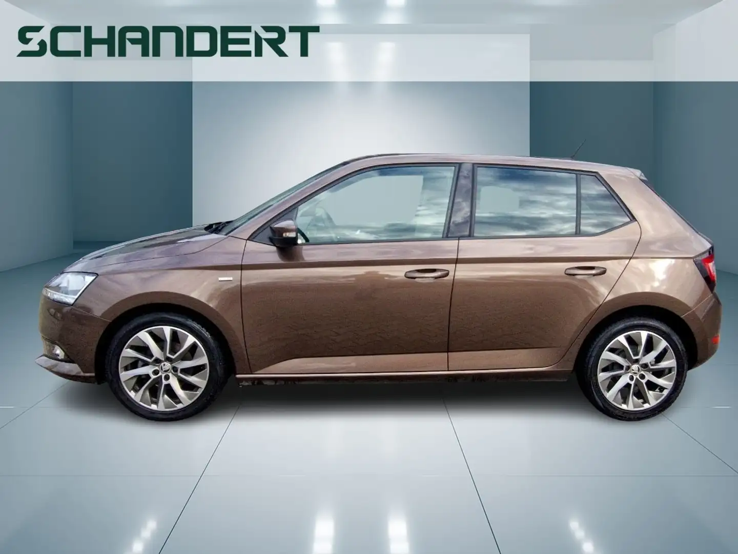 Skoda Fabia 1.0 TSI Clever Klimaautomatik Sitzhzg. ACC Braun - 2