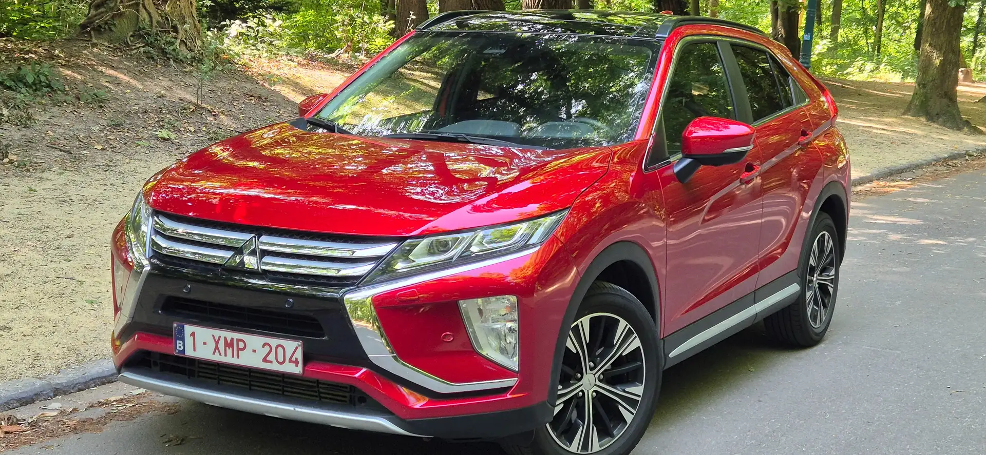 Mitsubishi Eclipse Cross 1.5T 4X4   GARANTIE 12 MOIS.  40000 KM.FULL OPTI Rouge - 1