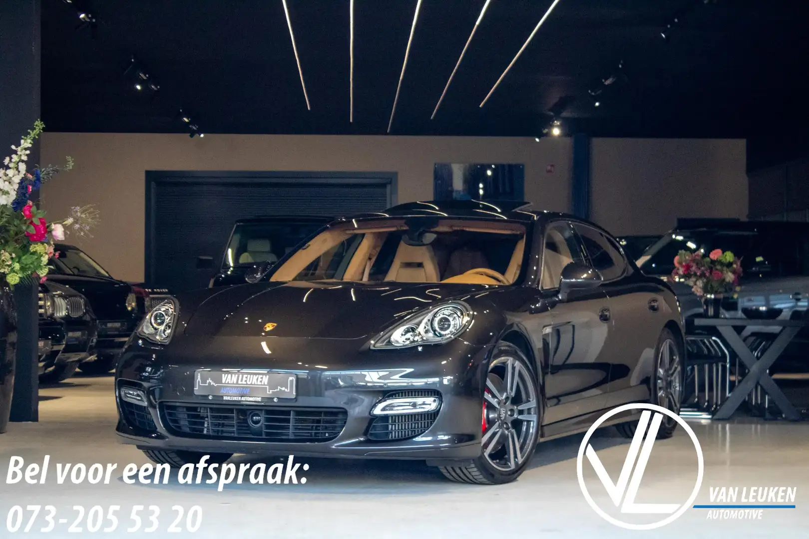 Porsche Panamera 4.8 Turbo Youngtimer 41.550 EX BTW Šedá - 1
