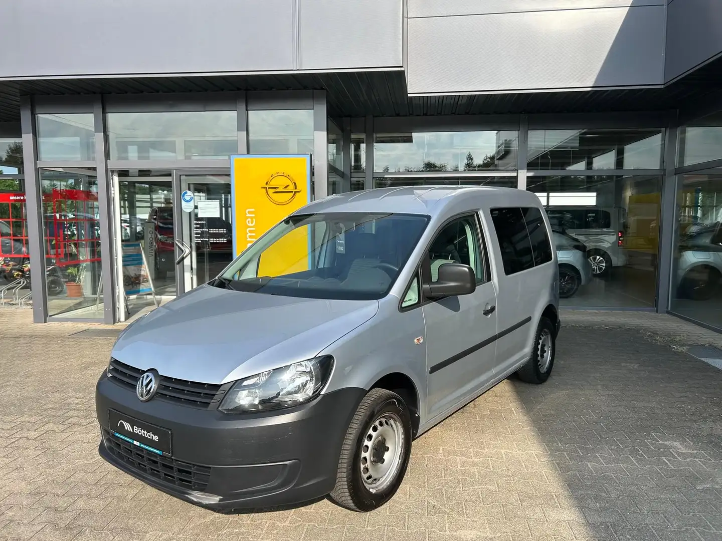 Volkswagen Caddy 1.6 TDI/ Allwetter/Android/Apple/Klima/PDC Silber - 2