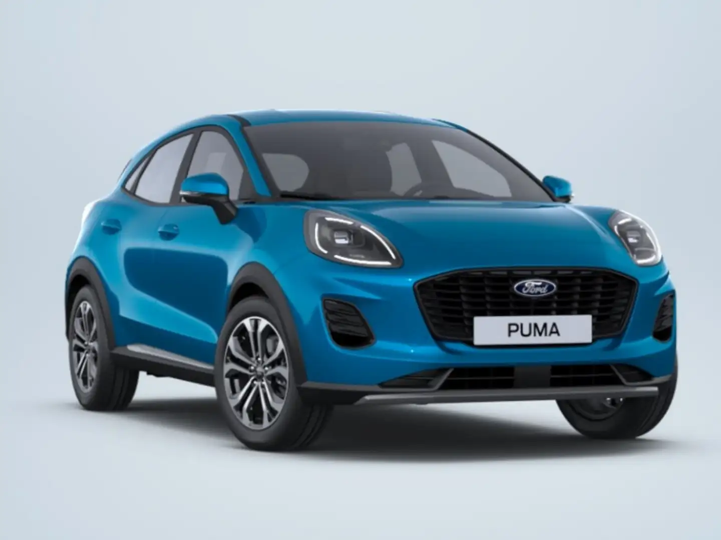 Ford Puma 1.0 EcoBoost Hybrid Titanium | Airco (automatisch) Azul - 1