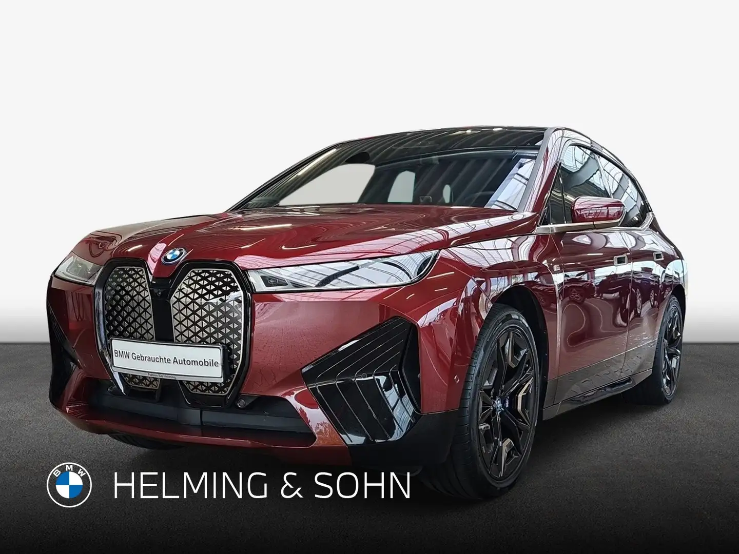 BMW iX M60 B&W Surround AHK Massage Sky Lounge HUD uvm. Rot - 1