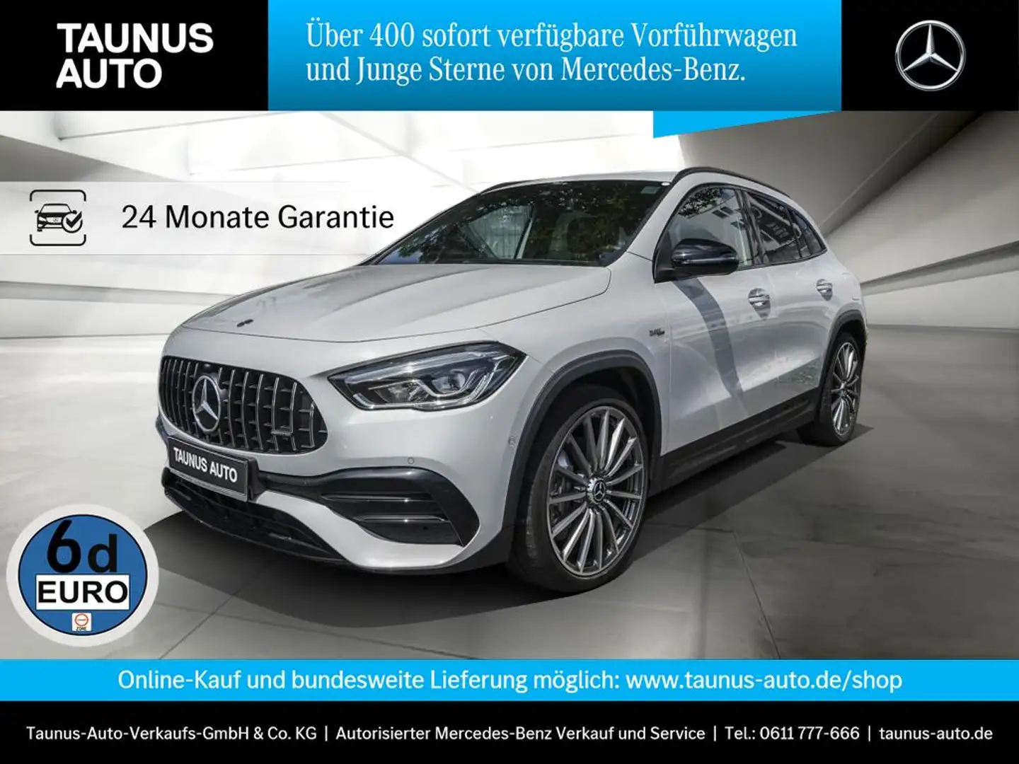 Mercedes-Benz GLA 35 AMG 4M MBUX NIGHT MEMORY KAMERA LED DAB Wit - 1