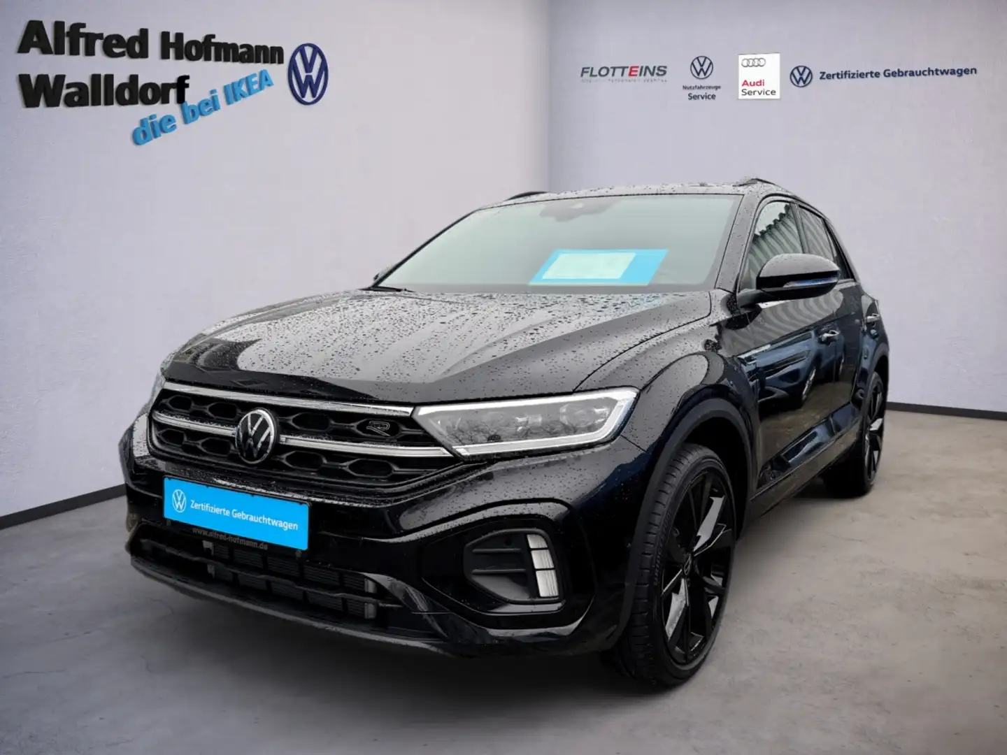 Volkswagen T-Roc 2.0 TSI DSG R-LINE NAVI STHZ LED LM Negro - 1