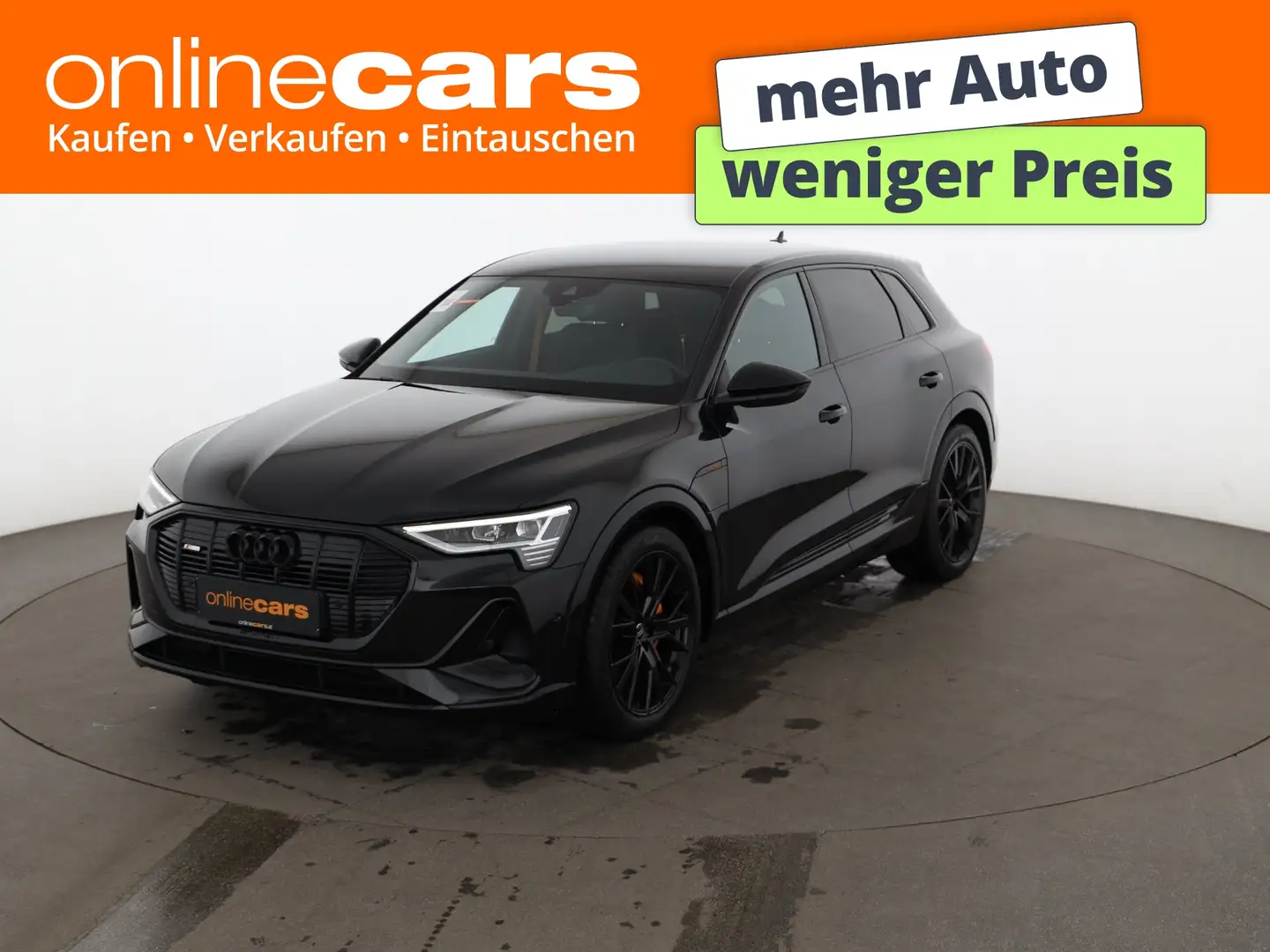 Audi e-tron 50 quattro S-Line 71kWh Aut LED STANDHZG Schwarz - 1