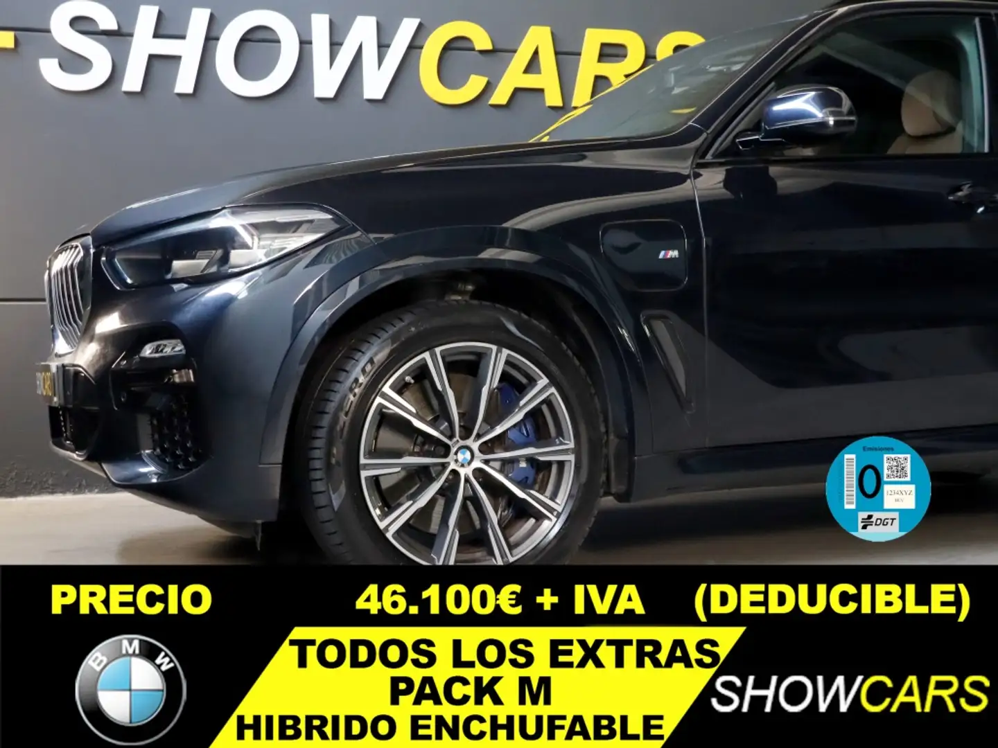 BMW X5 xDrive 45e Negro - 1