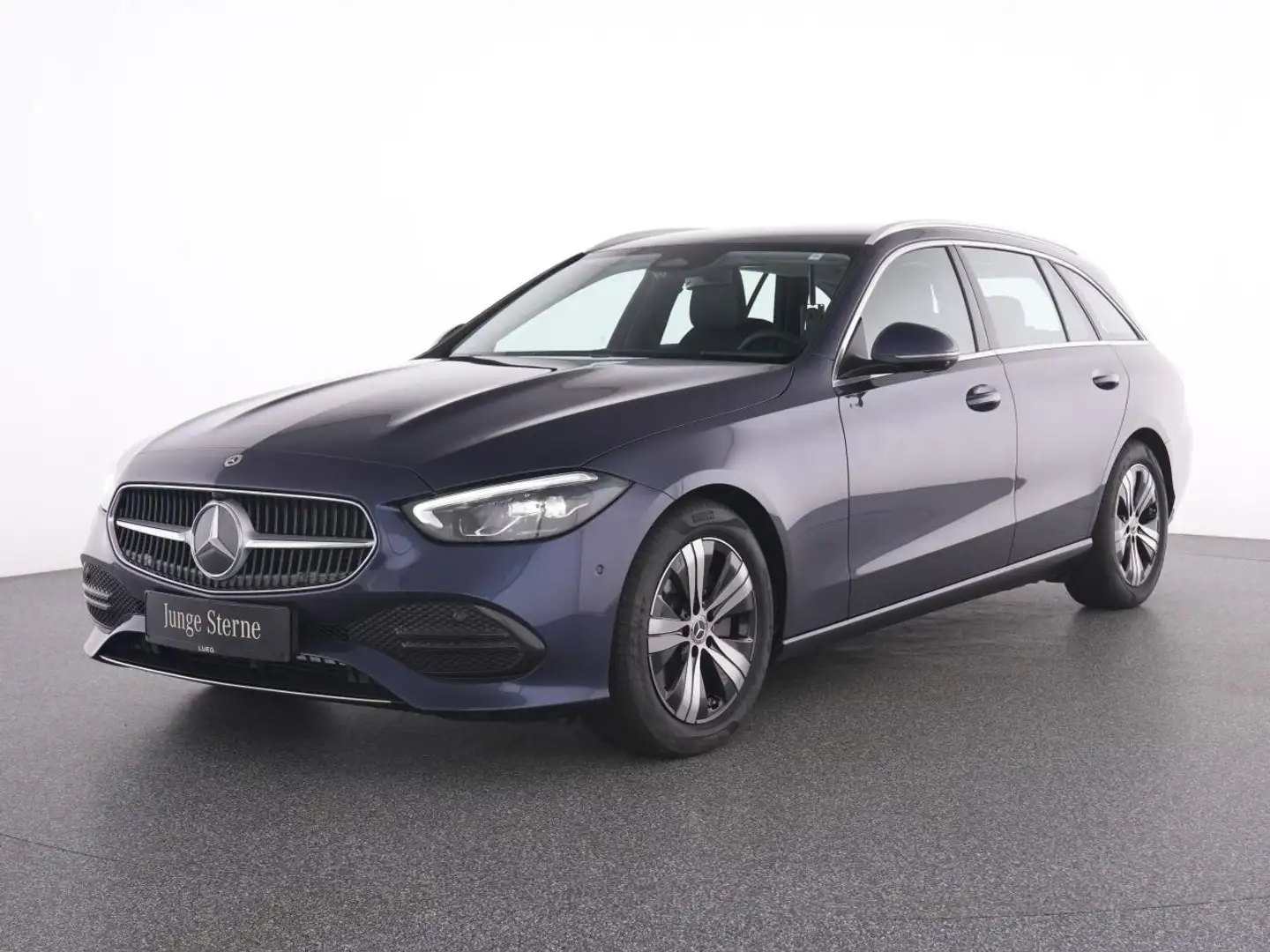 Mercedes-Benz C 200 T Avantgarde+NavPrm+LED+Mem+EHeck+Totw+360 Blau - 1