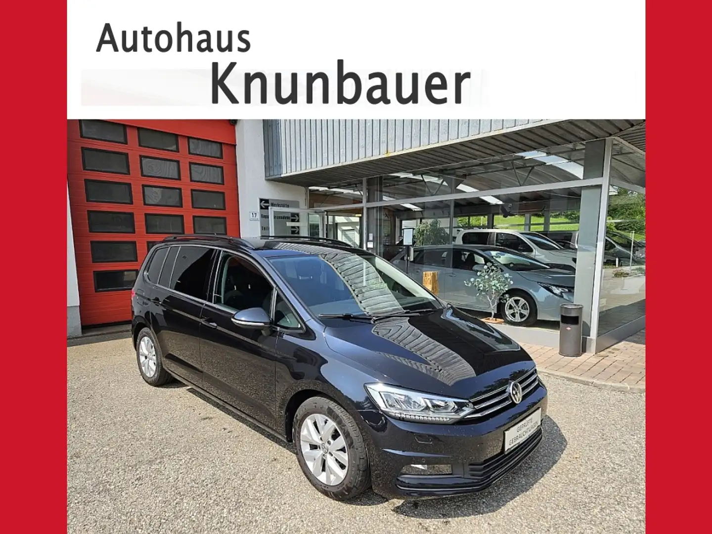 Volkswagen Touran Comfortline 1,6 SCR TDI 7 Sitze Schwarz - 1