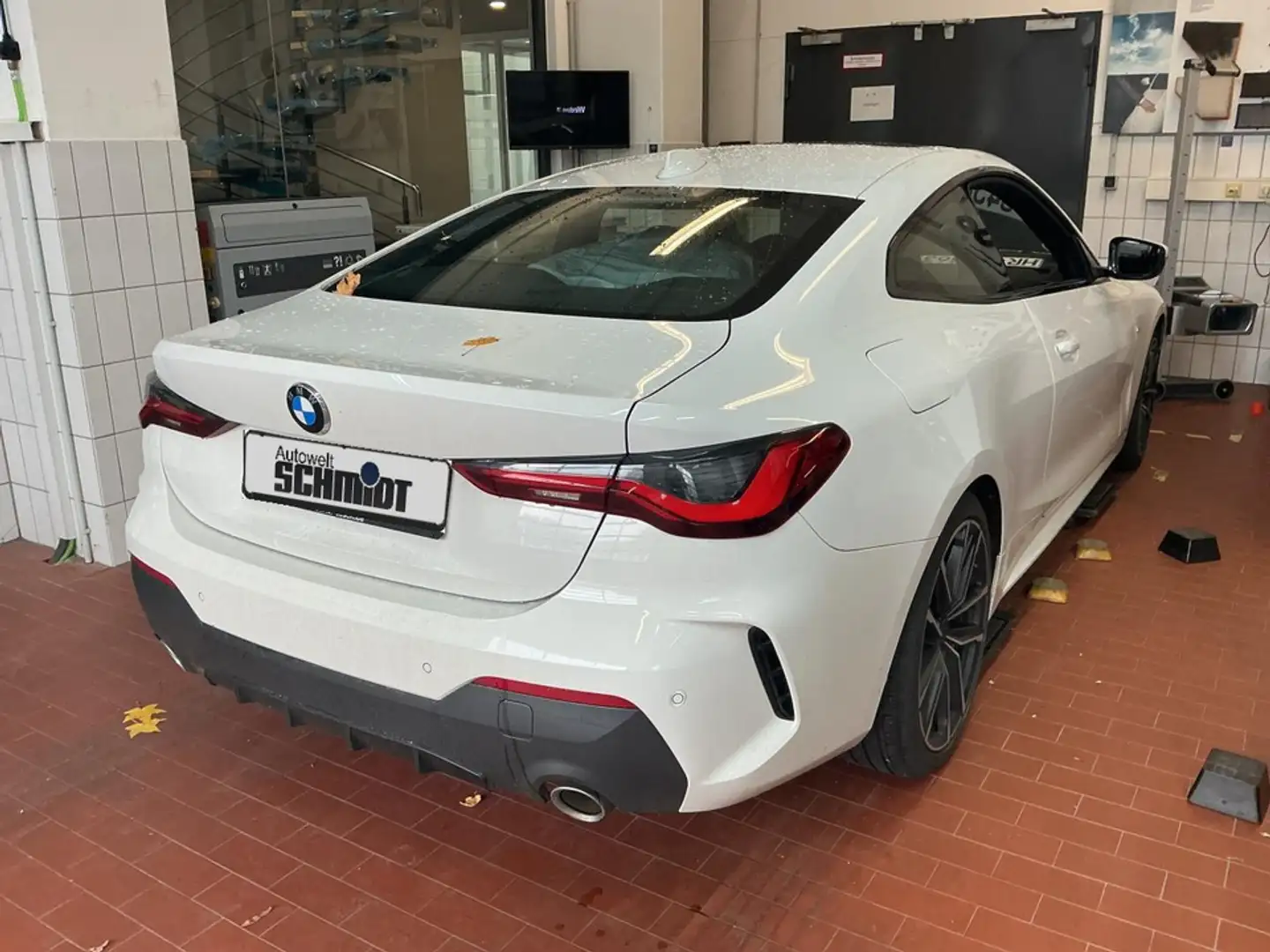 BMW 430 i Coupe xDrive M Sport + GARANTIE-bis-02.2028 Weiß - 2