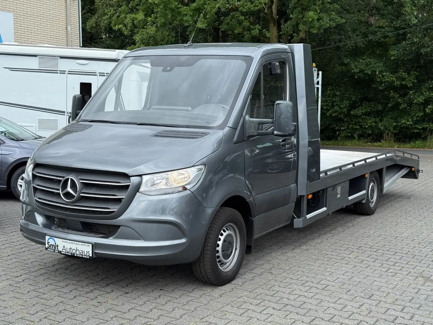 Mercedes-Benz Sprinter III 317 Tijhof Autrotransporter/ ACC Grau - 1