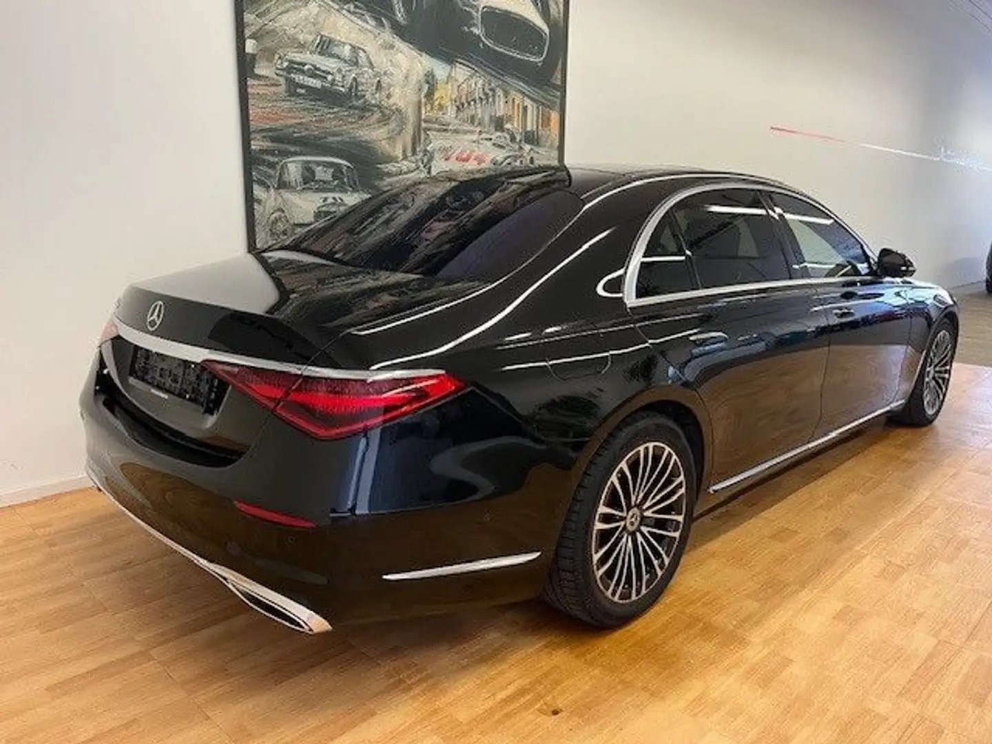 Mercedes-Benz S 580 e lang Panorama Hinterachslenkung Chauffeur Schwarz - 2