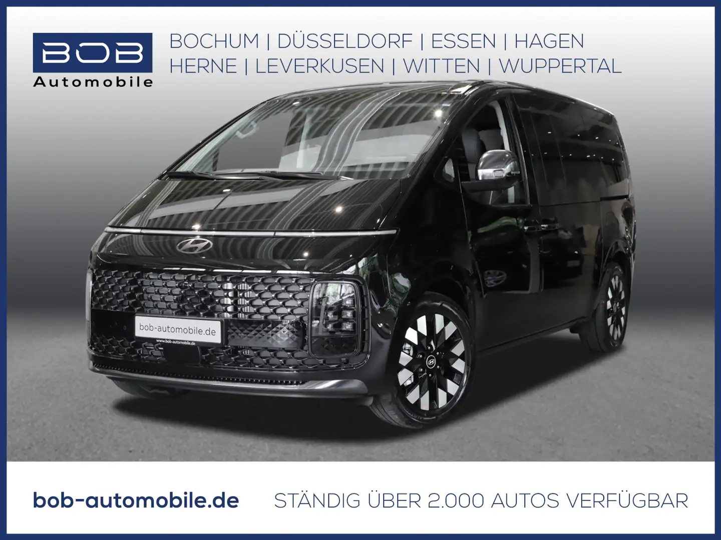 Hyundai STARIA 7-Sitzer HEV 1.6 T-GDI SIGNATURE Schwarz - 1