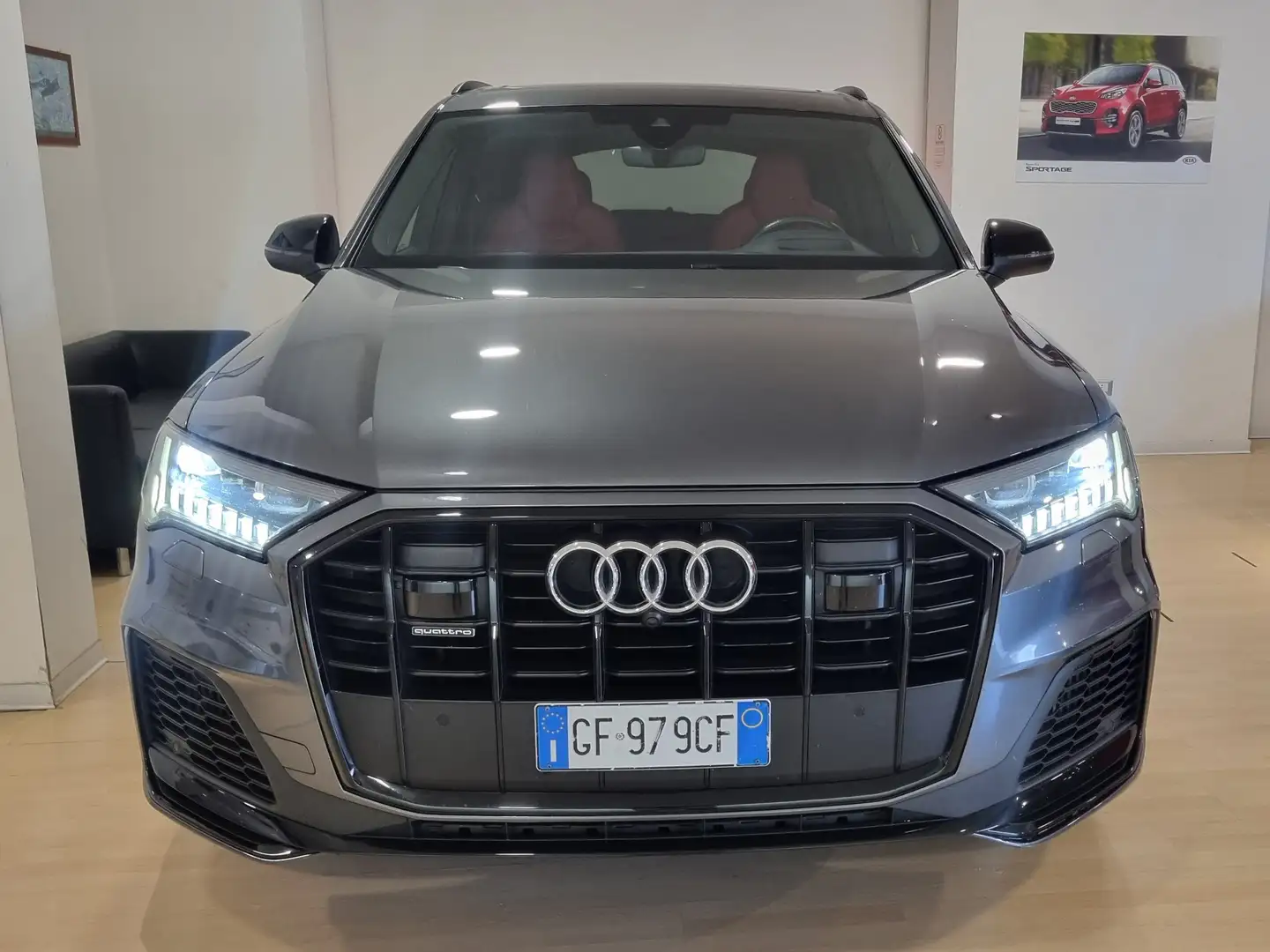 Audi Q7 Q7 II 2019 60 3.0 tfsi e S line Plus quattro  AUTO Grijs - 1