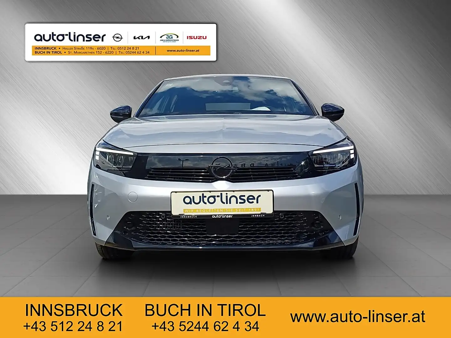 Opel Corsa 1,2 Direct Injection Turbo Euro 6.4  GS Aut. Silber - 2