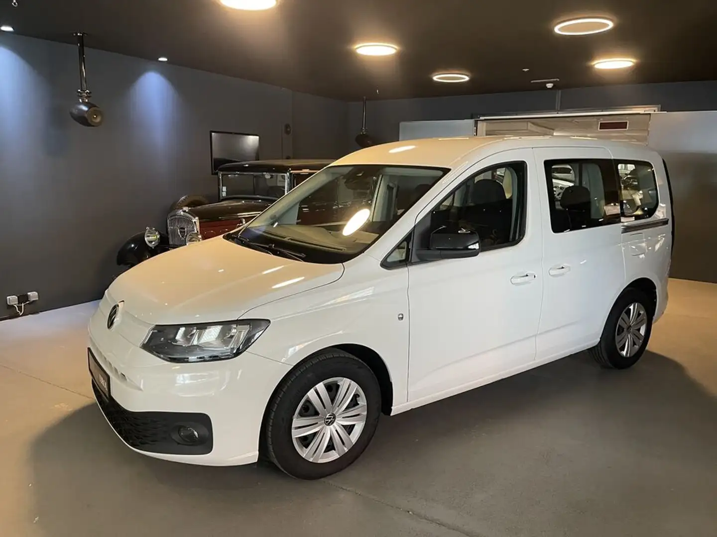 Volkswagen Caddy VW 2.0 TDI 122 PS | 5-SITZER | NAVI | SITZHE Weiß - 1