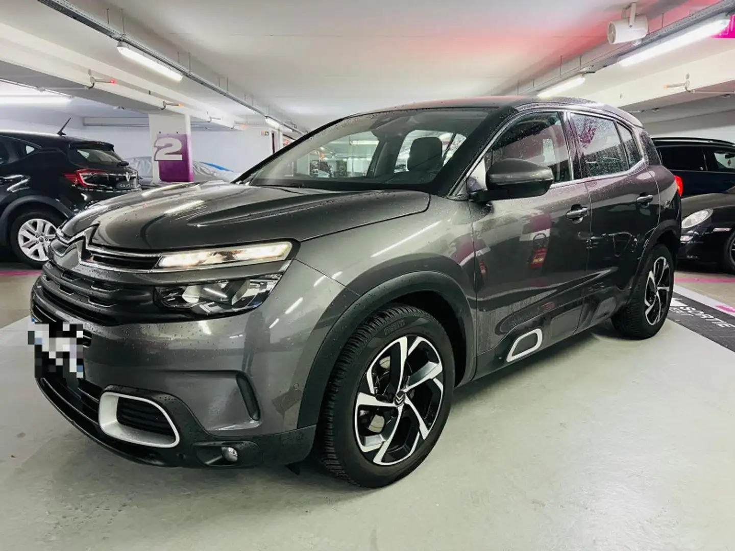 Citroen C5 Aircross BLUEHDI 130CH S\u0026S BUSINESS + EAT8 E6.D-TEMP * Gris - 1