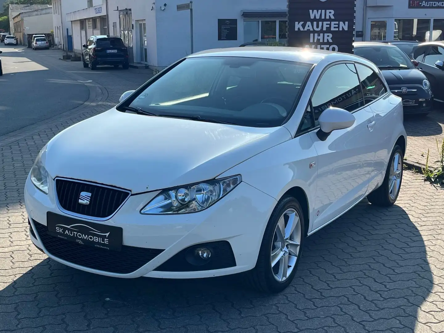 SEAT Ibiza SC Copa KLIMA-PDC-SHZ-TEMPOMAT-TÜV 12/2026 Weiß - 2
