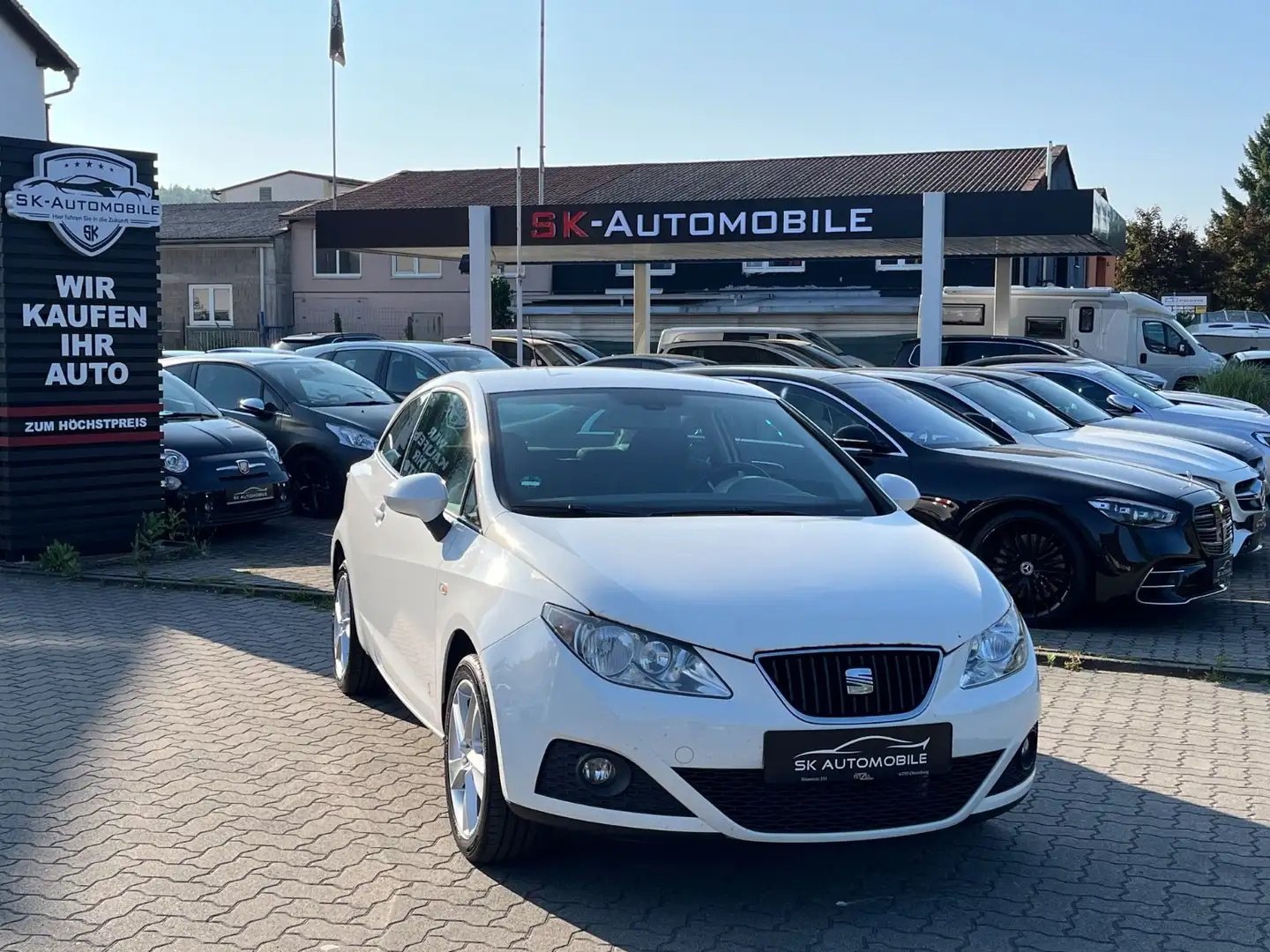 SEAT Ibiza SC Copa KLIMA-PDC-SHZ-TEMPOMAT-TÜV 12/2026 Weiß - 1