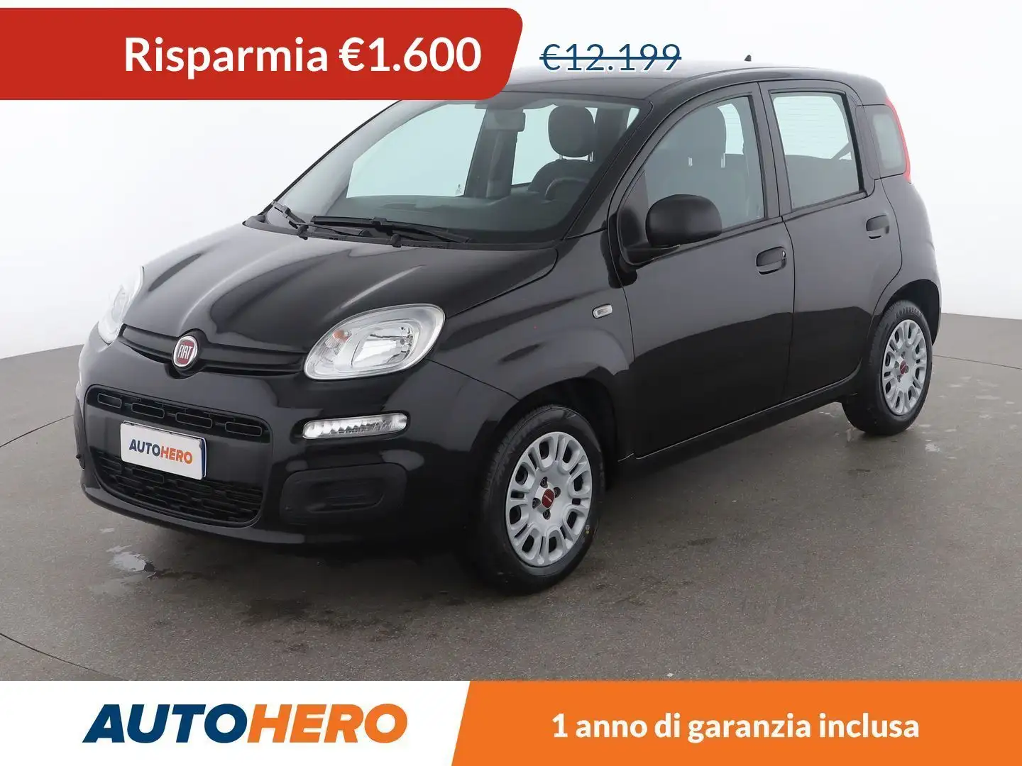 Fiat Panda 1.0 Mild-Hybrid Nero - 1